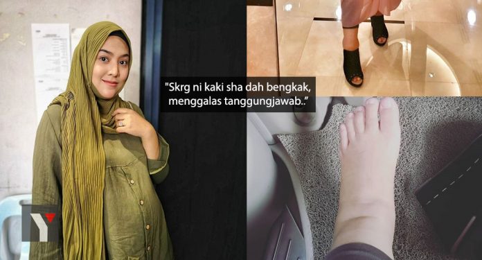 "Kaki dah bengkak, demi tanggungjawab" Sarat 9 Bulan 