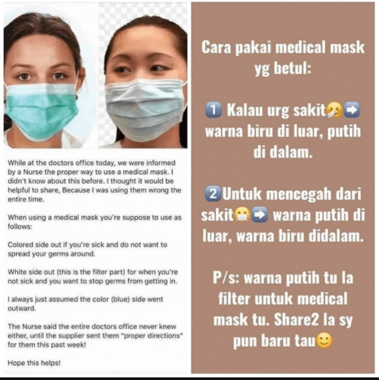 Tak Kisah Sakit Ataupun Tidak, Ini Cara Yang Betul Pakai ...