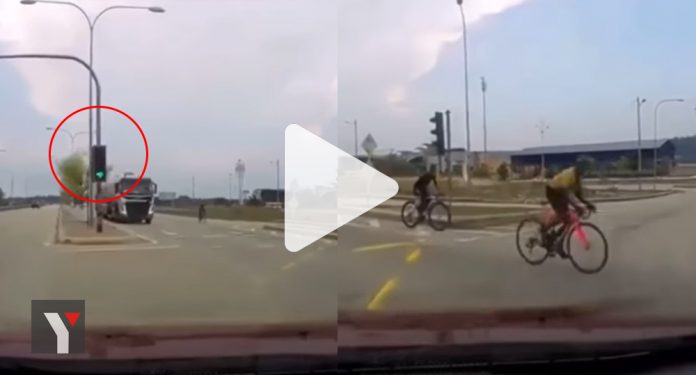 [VIDEO] “Jalan raya bukan macam main saidina bang,” Penunggang Basikal